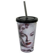 Marilyn Monroe Glamour Shot Plastic Travel Mug
